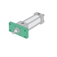 F1AK-05A1B-AMU202A NUMATICS/AVENTICS NFPA MULTIPOSITION CYLINDER<BR>A SERIES 1 1/2" BORE 5" FRONT 2" REAR STROKE, FRONT FLANGE MNT, MAGNET